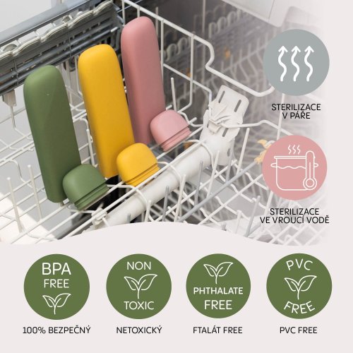 Silikonové pouzdro na příbor Zopa 2025 - Varianta: Forest Green