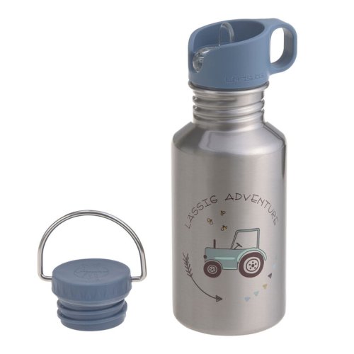 Nerezová láhev Lässig LITTLE GANG 2025 - Varianta: LÄSSIG Bottle Stainless Steel Little Gang 2025 heart lilac