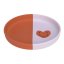 Silikonový talíř Lässig HAPPY RASCALS 2024 - Varianta: LÄSSIG Plate Silicone 2024 Happy Rascals Heart lavender