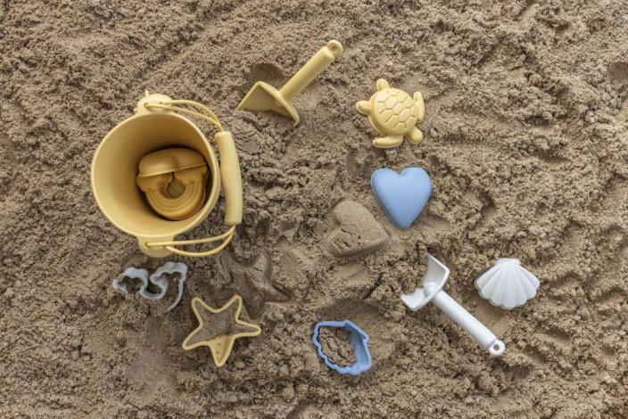 Silikonový set na písek Zopa 2025 - Varianta: Mustard Yellow