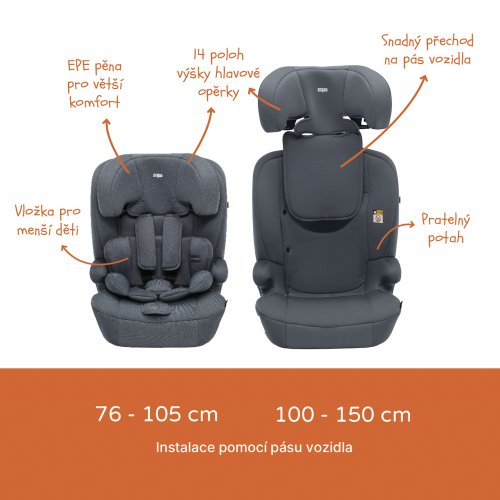 Autosedačka Alfa R129 Zopa 2026