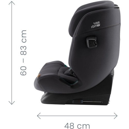 Autosedačka Britax ADVANSAFIX PRO Classic - Deep Black