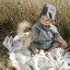 Čiapoček pre bábätká Elodie Details - Juniper Blue - Varianta: -3-6 měsíců