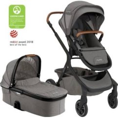 Set dvojčatový/sourozenecký kočárek Nuna DEMI Grow + korba Limitovaná edice
