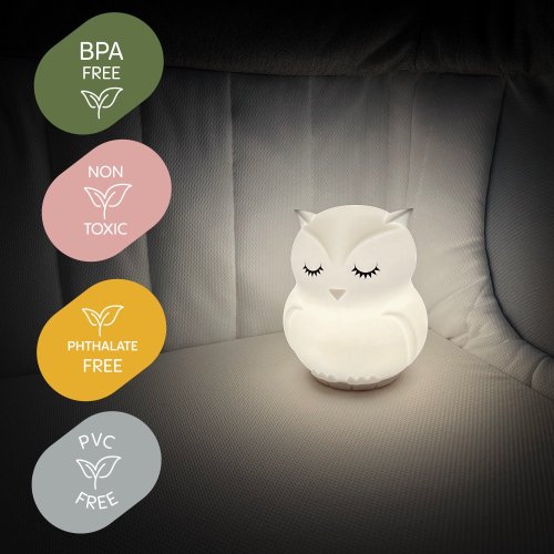 Silikonová LED noční lampička Zopa vel. M 2025 - Varianta: Rabbit
