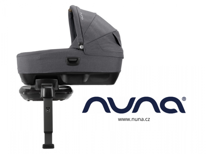 Hlboká korba a autosedačka Nuna CARI NEXT + základna BASE NEXT 2022 - Barevné varianty Nuna: Granite