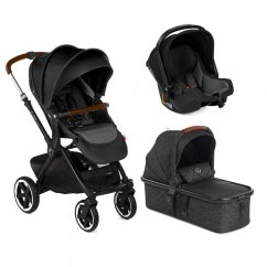 Kombinovaný kočárek Jané CROSSLIGHT + korba MICRO PRO + autosedačka KOOS i-size 2023