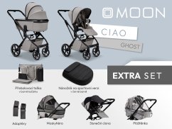 Kombinovaný kočárek Moon CIAO EXTRA set s doplňky 2026