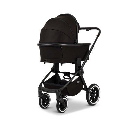 Dvojkombinace kočárku Moon RESEA + 2024 Moss Green - Varianta: RESEA + - Black