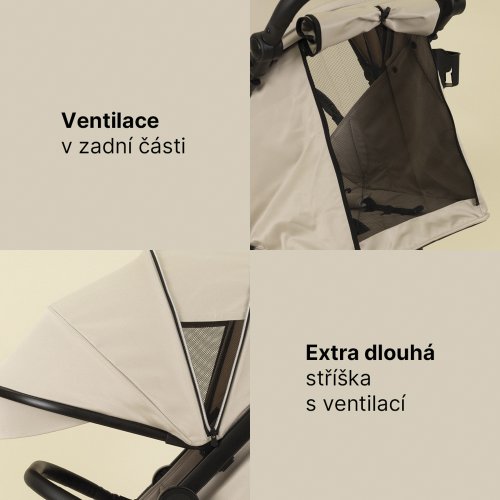 Sportovní kočárek Moya - Varianta: Kodi Bronze