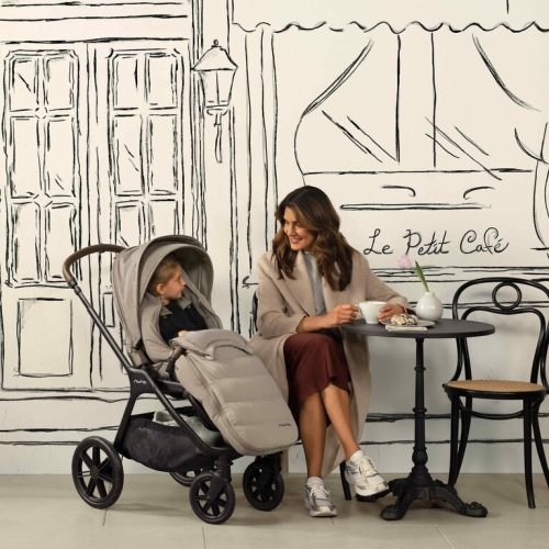 Kombinovaný kočárek Nuna TRIV™ lx + LYTL™ + Winter set 2026 - Varianta: Chestnut