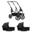 Set Tfk set duo2 frame 2025 - air chamber wheel + carrycot - Varianta: Tfk set duo2 frame 2025 - air chamber wheel + carrycot black