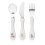 Dětský příbor 3pcs Lässig Garden/Little 2025 - Varianta: LÄSSIG Cutlery 3pcs Garden Explorer