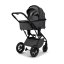 Dvojkombinace kočárku Moon PIÚ Extra set 2025 Black matt - Varianta: Black matt - MUD