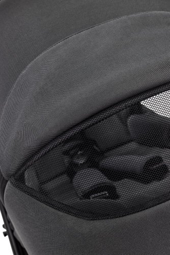 Dvojkombinace kočárku Moon PIÚ Extra set 2025 Black matt - Varianta: Black matt - MUD