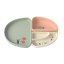 Silikonový jídelní set Lässig HAPPY FRUITS 2025 - Varianta: LÄSSIG Dish Set Silicone Section Happy Fruits 2025 cherry