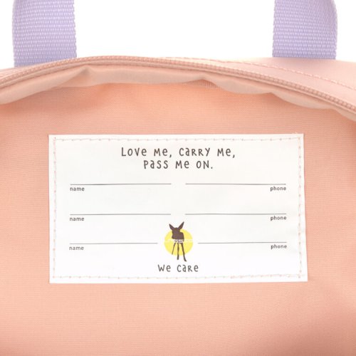 Batůžek Lässig Mini Square LITTLE GANG 2025 - Varianta: LÄSSIG Mini Square Backpack Little Gang cherry peach