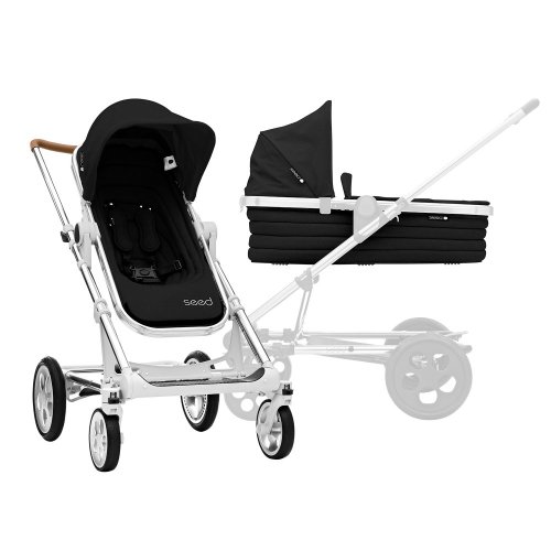 Trojkombinace kočárku Britax/Römer SEED PAPILIO COPPER 2020 - Varianta: Black/Black