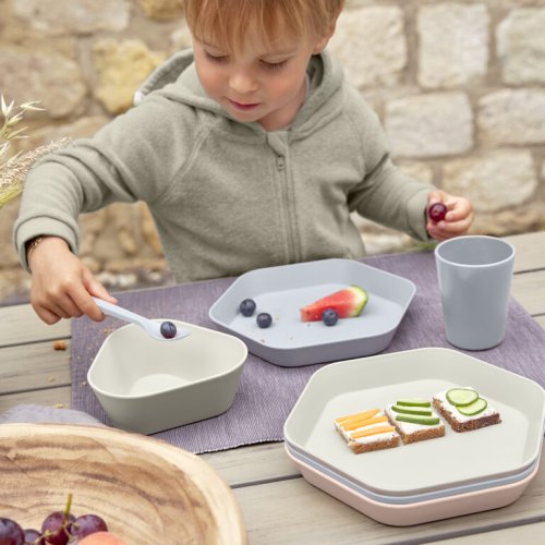 Dětská miska Lässig Geo 2023 - Varianta: LÄSSIG Bowl Geo 2023 grey-blue