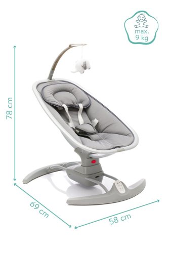 Fillikid Elektrická houpačka MIMI 2024 - Grey