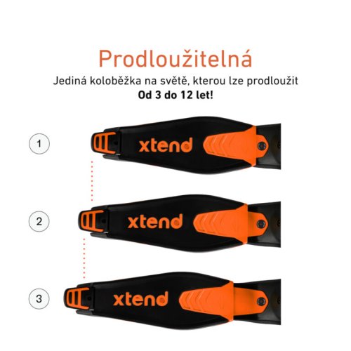 Koloběžka SmarTrike XTEND 2025 - Varianta: smarTrike Xtend Scooter 2025 blue