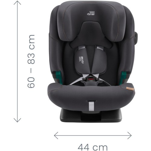 Autosedačka Britax ADVANSAFIX PRO Classic - Deep Black