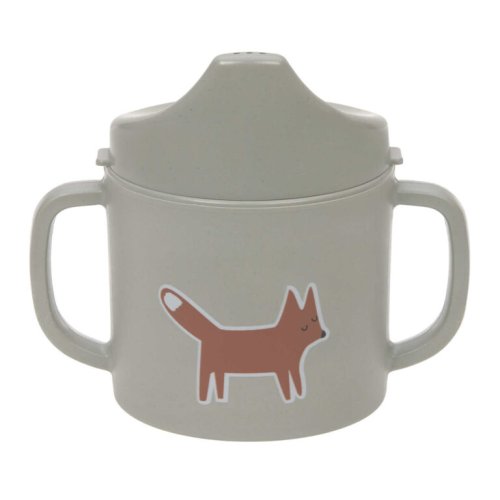 LÄSSIG Sippy Cup PP/Cellulose Tiny Team cat - Varianta: LÄSSIG Sippy Cup PP/Cellulose Tiny Team cat
