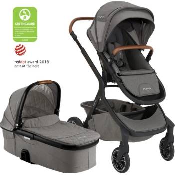 Set dvojčatový / súrodenecký kočík Nuna DEMI Grow + korba - Barevné varianty Nuna: Oxford
