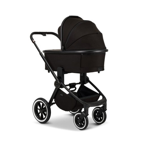 Dvojkombinace kočárku Moon RESEA + 2024 Moss Green - Varianta: RESEA + - Black