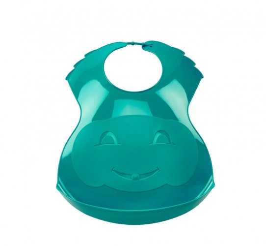 Dětský plastový bryndák se smajlíkem ThermoBaby