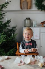 Bryndák Elodie Details VÁNOČNÍ LIMITOVANÁ EDICE - Bow Tie Stripe