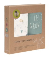 Bambusové plienky Lässig 120x120 Gard. Explo. 2024