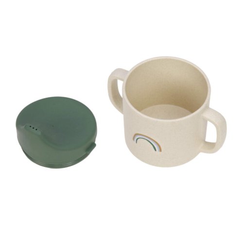 LÄSSIG Sippy Cup PP/Cellulose Tiny Team cat - Varianta: LÄSSIG Sippy Cup PP/Cellulose Tiny Team cat