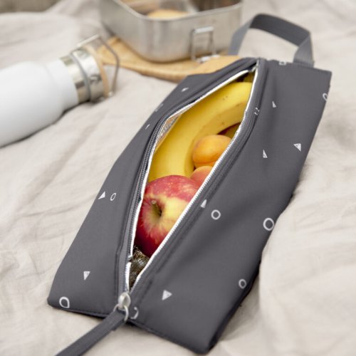 Funkční izolovaný sáček Lässig POUCH 2024 - Varianta: LÄSSIG Casual Insulated Pouch 2024 Blocks taupe