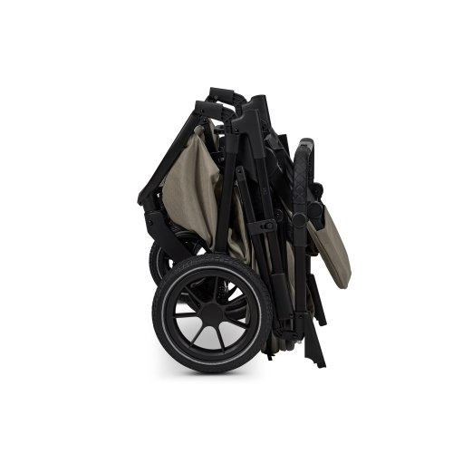Trojkombinace kočárku Moon PIÚ Kombi set 2025  - Black matt