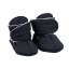 Zateplené látkové botičky Voksi BOOTIES 2025 - Varianta: Voksi Baby Booties black light grey 0-1y