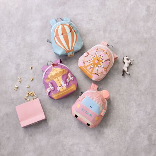 Dětský batůžek Lässig TINY DRIVERS 2025 - Varianta: LÄSSIG Tiny Backpack Tiny Drivers 2025 ballon