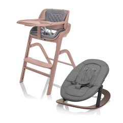 Set židlička Inspira + novorozenecký set + houpací základna
