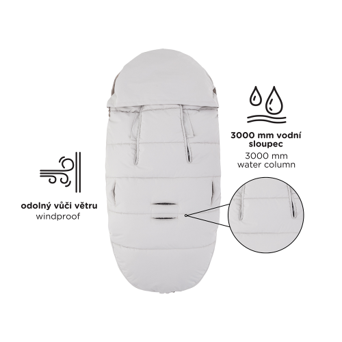 Zimní fusak Petite&Mars 4v1 COMFY 2025