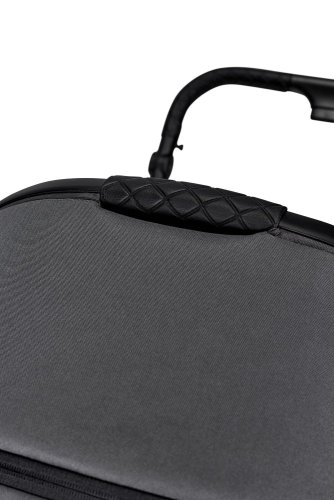 Dvojkombinace kočárku Moon PIÚ Extra set 2025 Black matt - Varianta: Black matt - MUD