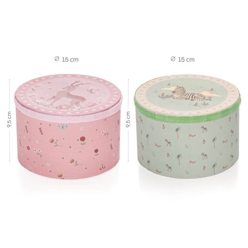 Dřevěný dětský bubínek - Varianta: Mint