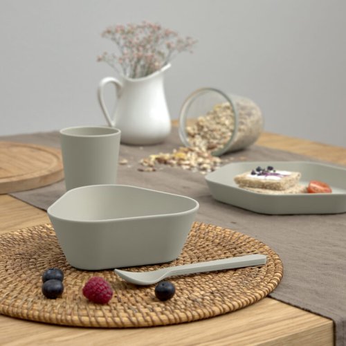 Dětská miska Lässig Geo 2023 - Varianta: LÄSSIG Bowl Geo 2023 grey-blue