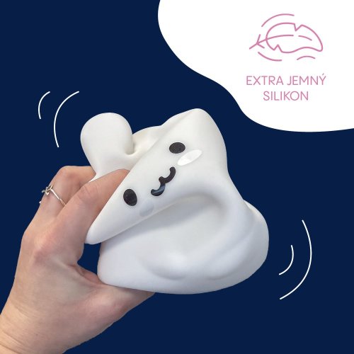 Silikonová LED noční lampičkaZopa s hudbou vel. L 2025 - Varianta: Rabbit