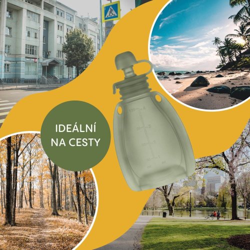 Silikonová plnitelná kapsička na dětskou stravu Zopa 2025