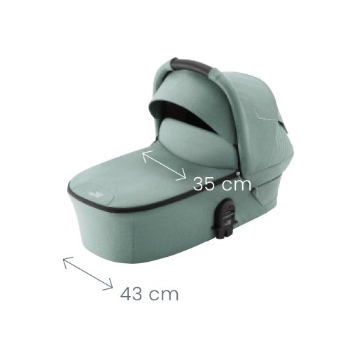 Hluboká korba ke kočárku Britax SMILE 5Z 2025 - Varianta: Space Black