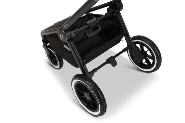 Dvojkombinace kočárku Moon RESEA + 2024 Moss Green - Varianta: RESEA + - Black
