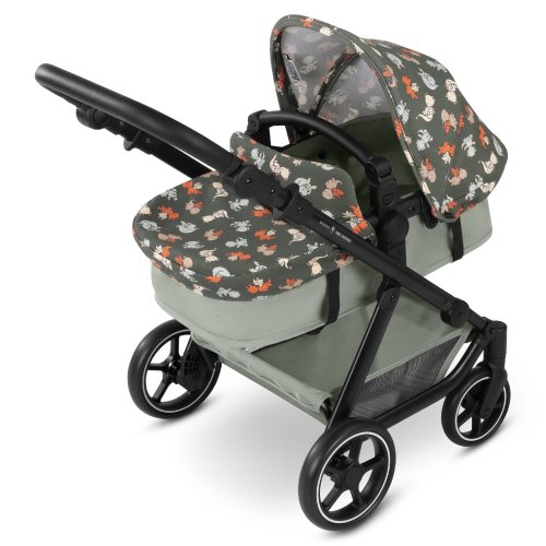Kočárek pro panenky ABC Design MIGNO 2025 - Varianta: berry