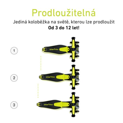 Koloběžka SmarTrike XTEND 2025 - Varianta: smarTrike Xtend Scooter 2025 blue