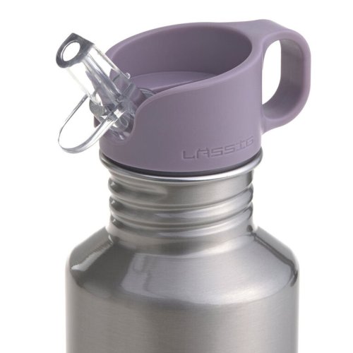 Nerezová láhev Lässig LITTLE GANG 2025 - Varianta: LÄSSIG Bottle Stainless Steel Little Gang 2025 heart lilac