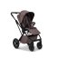 Trojkombinace kočárku Moon PIÚ Kombi set 2025  - Black matt